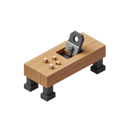 Wood Planer Tool Isometric Icon | Carpentry Equipment