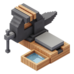 Isometric Wood Planer Machine Icon - 3D Workshop Tool