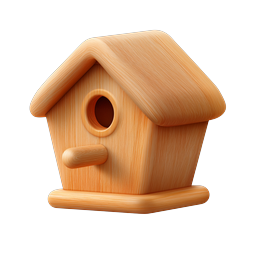 Wooden Birdhouse Icon - Nature & Wildlife