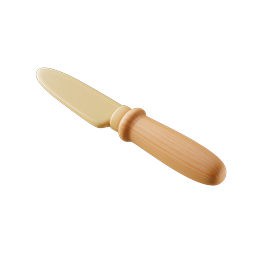 Wooden Butter Knife Icon - Free Download