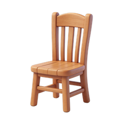 Wooden Chair Icon for Home Design Projects