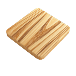 Wooden Cutting Board Isometric Icon