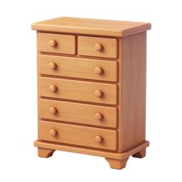 Stylish Wooden Dresser Icon for Home and Furniture Design