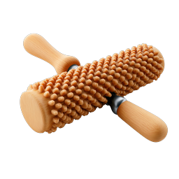 Wooden Massage Roller Icon - Therapy & Recovery Tool