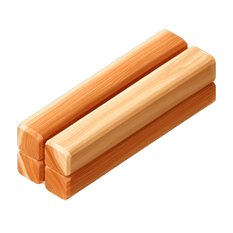 Wooden Planks Timber Icon | Construction & Carpentry