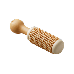 Wooden Rolling Pin Icon for Cooking and Baking