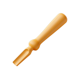 Wooden Scoop Icon - Kitchen & Food Illustration
