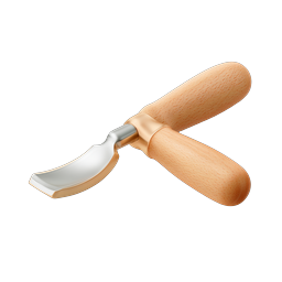 Wooden Scooper Icon for Culinary Use