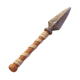 木矛武器图标 - 中世纪 RPG 游戏资源