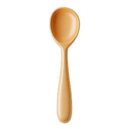 Wooden Spoon Icon | Realistic Kitchen Utensil
