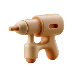 Wooden Toy Figure Icon - Natural Beechwood Animal Design