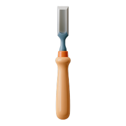 Stylish Woodworking Chisel Icon for Any Project