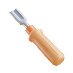 Woodworking Chisel Icon - High-Quality Design