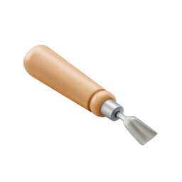 Woodworking Chisel Icon for Craft Projects