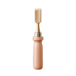 Woodworking Chisel Icon - High-Quality Tool Illustration