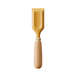 Woodworking Chisel Tool Icon - Precision Carpentry