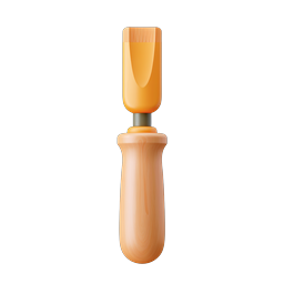 Woodworking Chisel Icon for Crafting and DIY Projects
