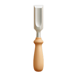 Woodworking Chisel Icon for Craftsmanship Projects