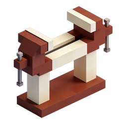 Stylish Woodworking Lathe Icon for Crafting Resources