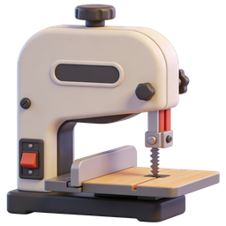 Woodworking Saw Tool Icon for Crafts and DIY Projects