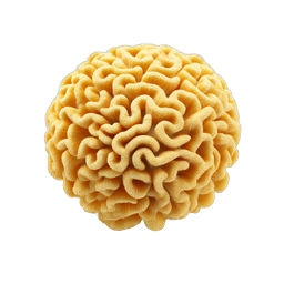 Yellow Chrysanthemum Flower Icon - Detailed Botanical Design