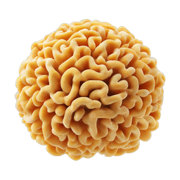 Yellow Chrysanthemum Flower Icon - 3D Floral Design