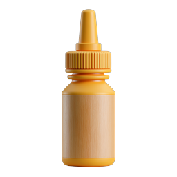 Yellow Glue Bottle Icon for Creative Projects