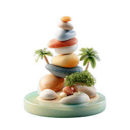 Zen Garden Icon - Balance & Tranquility