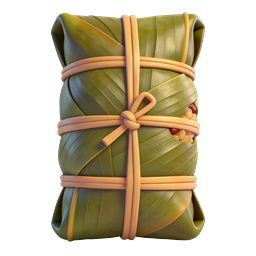 Zongzi Rice Dumpling Icon | Dragon Boat Festival Food