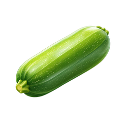 Realistic Zucchini Icon for Culinary Use